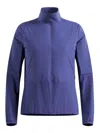 Odlo Textured Performance Jacket In Blue