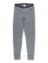 Shop Odlo The Natural Merino 200 Base Layer Bottoms In Grey