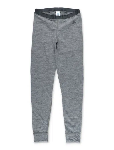 Odlo The Natural Merino 200 Base Layer Bottoms In Grey