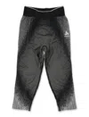 Odlo The Pow Blackcomb Gradient-effect Leggings In Black