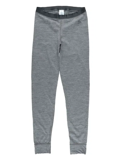 Odlo The Natural Merino 200 Base Layer Bottoms In Grey