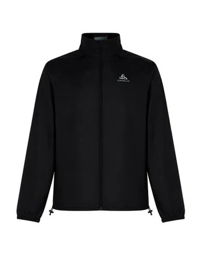 Odlo Woman Jacket Black Size Xs Recycled Polyester