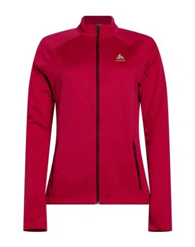Odlo Woman Jacket Magenta Size Xs Polyester In Pink