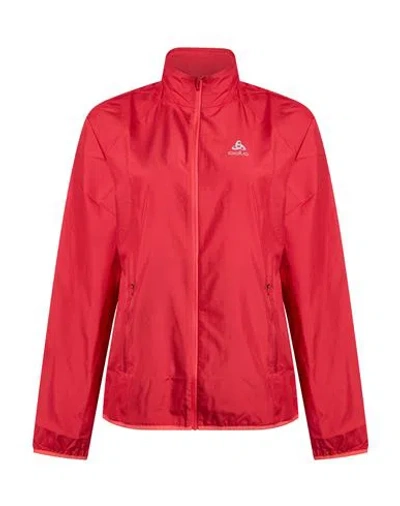 Odlo Woman Jacket Red Size Xs Polyester