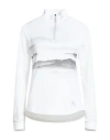 Odlo Woman Sweatshirt Ivory Size M Recycled Polyester, Elastane In White