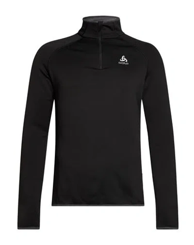 Odlo Woman T-shirt Black Size Xs Polyester, Elastane