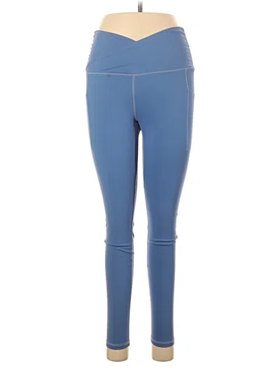 Pre-owned Ododos Active Pants In Blue