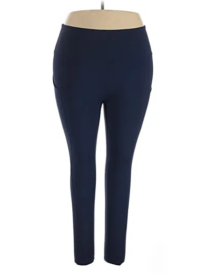 Pre-owned Ododos Active Pants In Blue