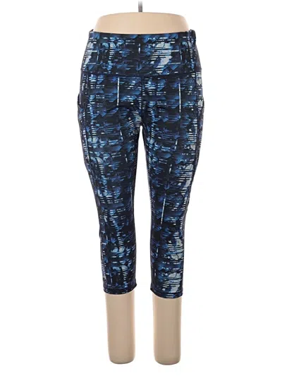 Pre-owned Ododos Active Pants In Blue