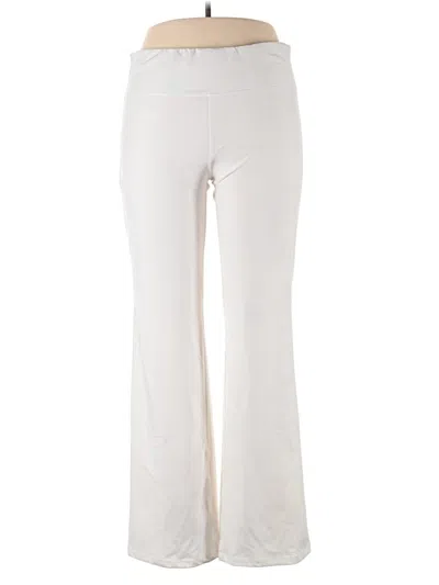 Pre-owned Ododos Active Pants In Ivory