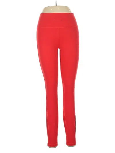 Pre-owned Ododos Active Pants In Red