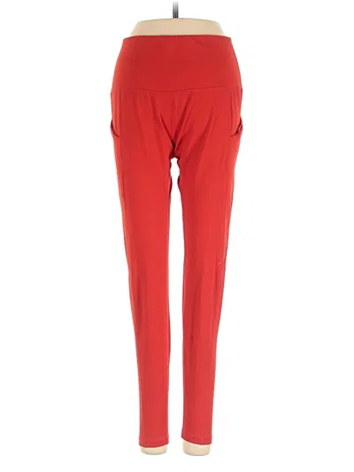 Pre-owned Ododos Active Pants In Red