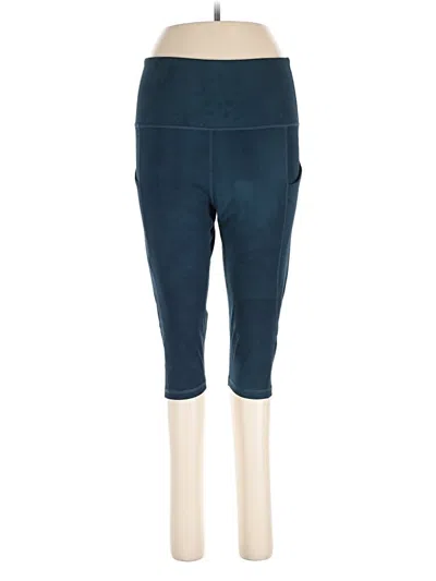 Pre-owned Ododos Active Pants In Teal