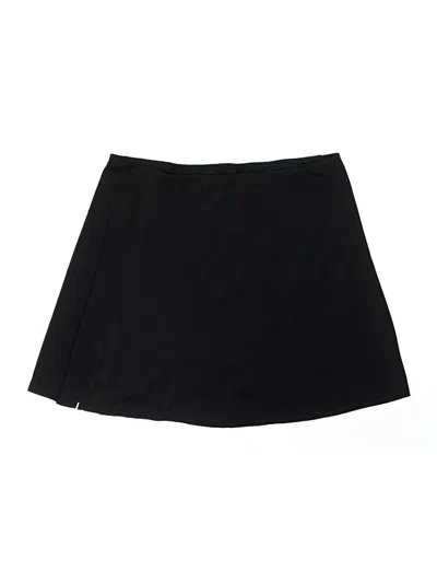 Pre-owned Ododos Active Skort In Black