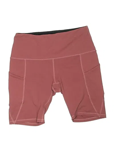 Pre-owned Ododos Athletic Shorts In Burgundy