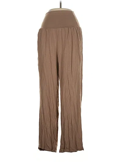 Pre-owned Ododos Casual Pants In Brown