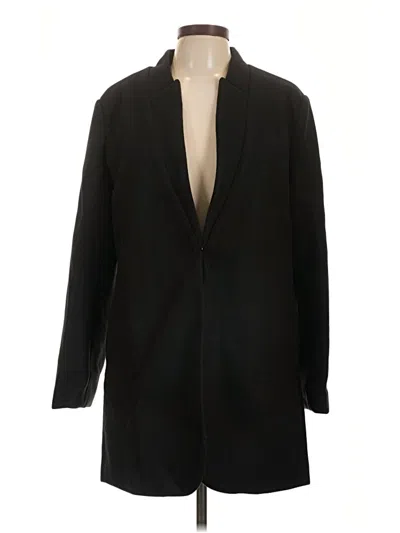 Pre-owned Ododos Coat In Black