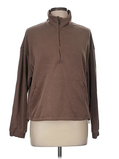 Pre-owned Ododos Fleece Jacket In Brown
