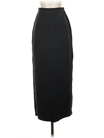 Pre-owned Ododos Formal Skirt In Black