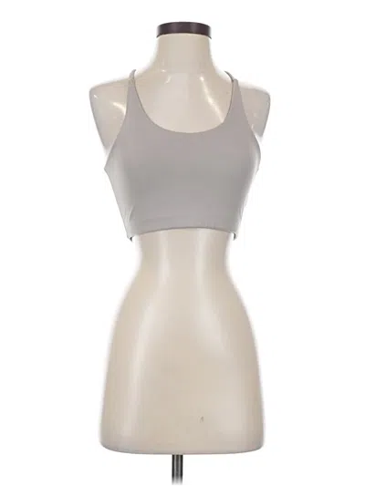 Pre-owned Ododos Tank Top Gray Halter Neckline Tops