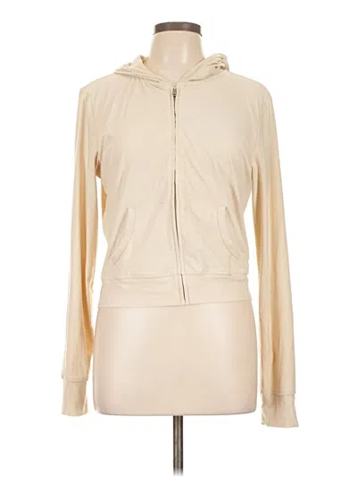 Pre-owned Ododos Zip Up Hoodie In Brown