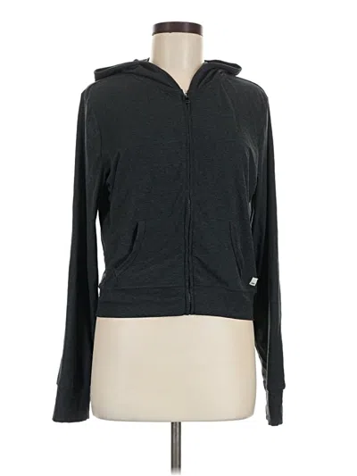 Pre-owned Ododos Zip Up Hoodie In Gray