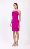 Odrella 2010 Fitted Short Cocktail Homecoming Dress In Pink