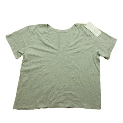 Pre-owned Of An Origin Kids' Girls Gray T-shirt In Grey