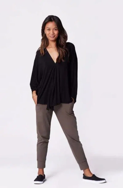 Of An Origin Nursing & Maternity Everywhere Long-sleeve Wrap Blouse