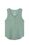 Of An Origin Organic Cotton Henley Nursing Lounge Tank