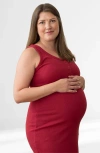 Of An Origin Organic Cotton Maternity To Nursing Tank Dress