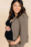 Of An Origin Postpartum, Maternity & Beyond Cape Blazer