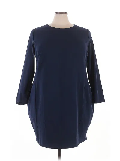 Pre-owned Of Mercer Casual Dress In Blue