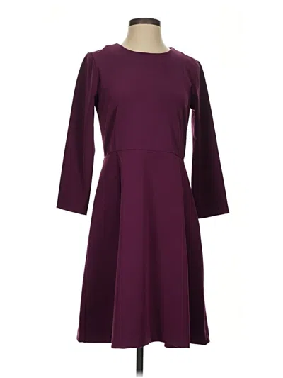 Pre-owned Of Mercer Casual Dress In Burgundy