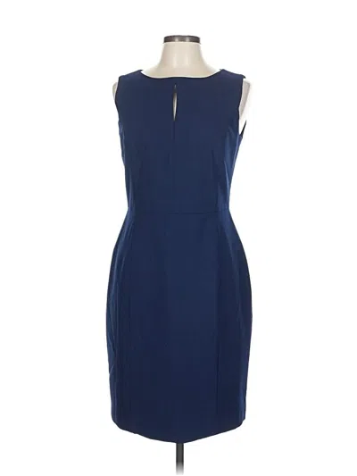 Pre-owned Of Mercer Cocktail Dress In Blue