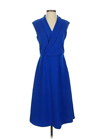 Pre-owned Of Mercer Cocktail Dress In Blue
