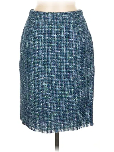 Pre-owned Of Mercer Formal Skirt In Blue