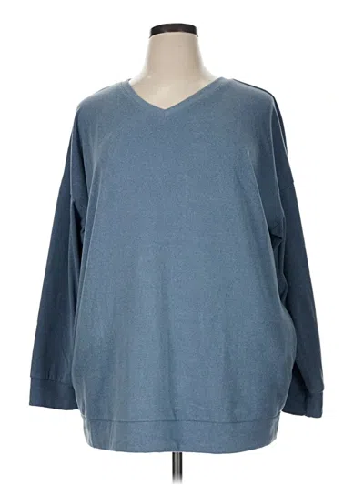 Pre-owned Ofeefan 3/4 Sleeve T-shirt In Blue