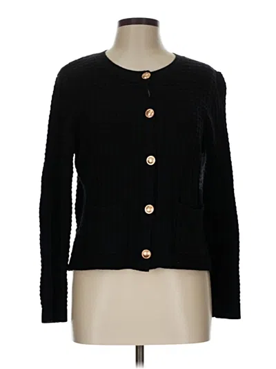 Pre-owned Ofeefan Cardigan Sweater In Black