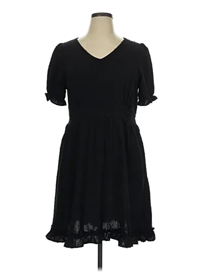 Pre-owned Ofeefan Casual Dress In Black