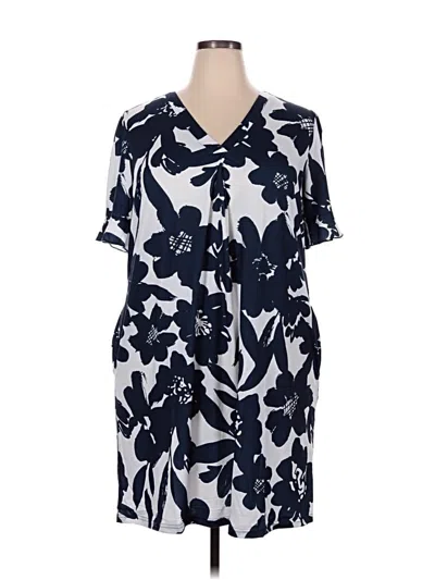 Pre-owned Ofeefan Casual Dress In Blue