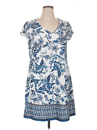 Pre-owned Ofeefan Casual Dress In Blue