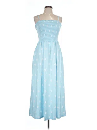 Pre-owned Ofeefan Casual Dress In Blue
