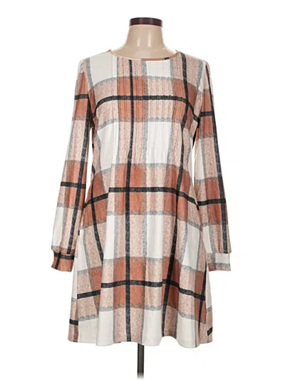 Pre-owned Ofeefan Casual Dress In Brown