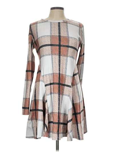 Pre-owned Ofeefan Casual Dress In Brown