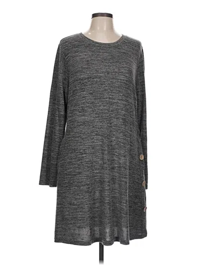 Pre-owned Ofeefan Casual Dress In Gray