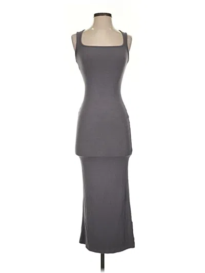 Pre-owned Ofeefan Casual Dress In Gray