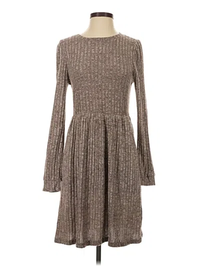 Pre-owned Ofeefan Casual Dress In Gray