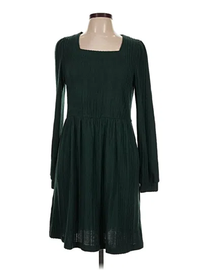 Pre-owned Ofeefan Casual Dress In Green