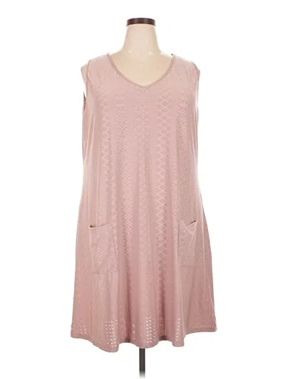 Pre-owned Ofeefan Casual Dress In Pink